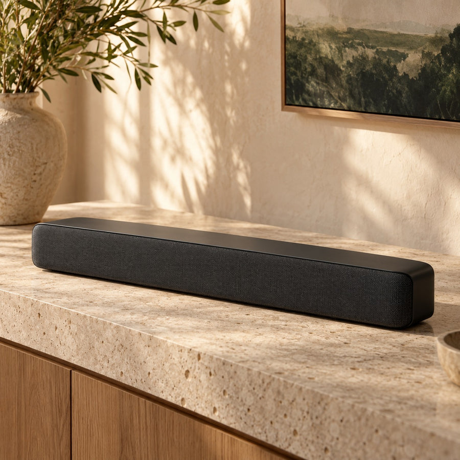 Charcoal home entertainment soundbar — view 1
