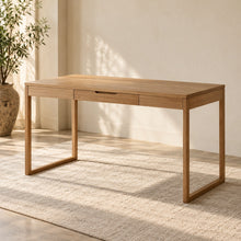 Clean-lined desk with a central drawer — view 1