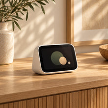 Compact tabletop smart-home control device — view 3